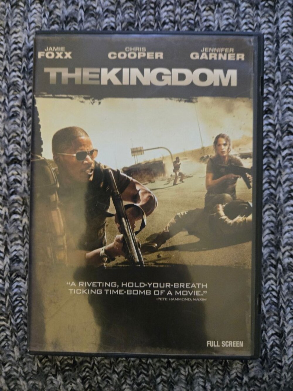 The Kingdom (DVD) Full Screen Jamie Foxx Chris Cooper Jennifer Garner